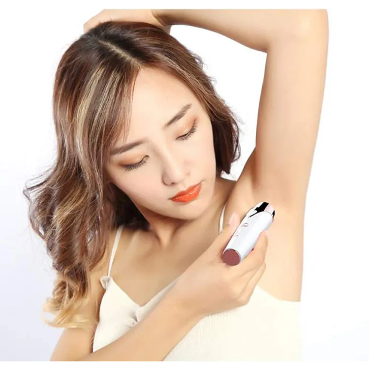 Портативный беспроводной триммер для удаления волос, Женская бритва, безболезненный эпилятор для бровей