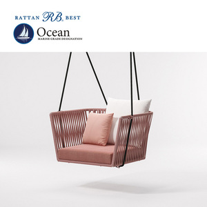 Outdoor Morden Hanging Rope <strong>Swing</strong> Sofa Aluminum <strong>Frame</strong> - Product Image 1