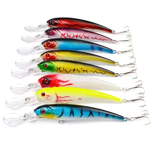 17CM 28.7G Minnow 16cm Fishing Lures 26g Deep Diving 8M+ Hard Crankabits Wobblers Quality Hooks Fishing Tackle