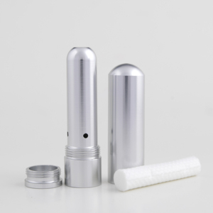Inhalateur nasal vierge d'huiles essentielles en alliage d'aluminium - Product Image 1