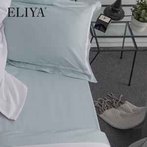 400Tc 4 Pezzi Queen Size Cotone Egiziano Bianco <span class=keywords><strong>Hotel</strong></span> Duvet Della Copertura - Product Image 2