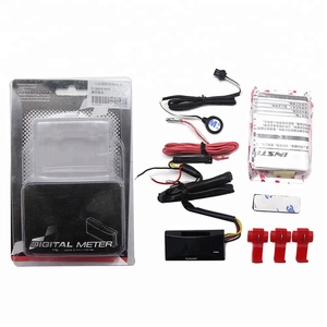 LCD RPM tacómetro medidor indicador para CB CBR GSXR YZF Motor de carreras de taquicardia ventricular hora metro - Product Image 2