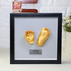 Boîte profonde Cadre PS Cadre De Boîte Ombre Carrée 4.3 CM Profondeur Bébé Mains Pied <span class=keywords><strong>Moulage</strong></span> de Cadre De Boîte D'ombre - Product Image 1