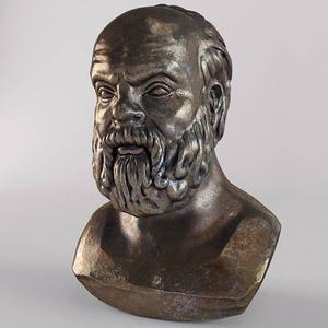 Venta caliente para fundición bronce busto de Sócrates - Product Image 2