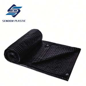 100% Nouveau Matériel Noir grille blanche PE bâche PE bâche Offre Spéciale vert maison <span class=keywords><strong>jardin</strong></span> Auvent Bâche À Vendre - Product Image 5