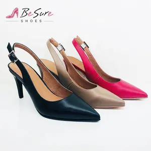 China Großhandel Frauen Sexy Damen Schuhe Aus Echtem Leder Kleid Schuhe