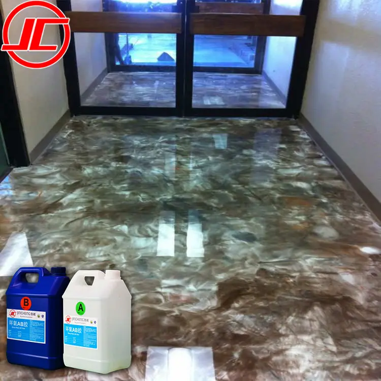 Liquid Epoxy Resin for Epoxy Metallic Floor 3D Floor Resin Painting and Coating
