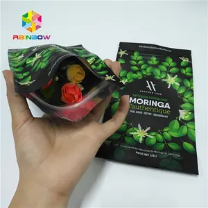 Сушеные листья зеленого чая, 1 унция, упаковка семян чиа, цифровая печать, изготовленные на заказ пакеты из майларовой фольги с термоизоляцией