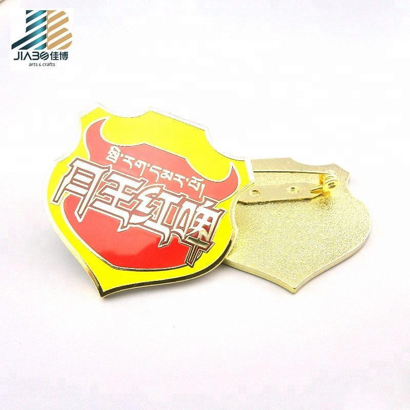 Новый стиль pin знак держатель Корова в форме металлический сплав цинка pin