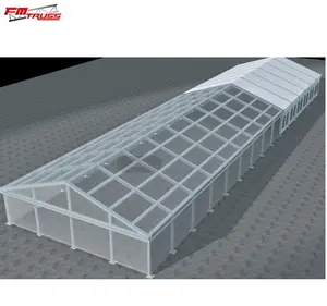 خيمة كنيسة كبيرة الحجم بمقاس 60 × 30 م ومزودة بجدار قوي