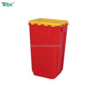 صندوق إبر حاد طبي بغطاء محكم من البلاستيك 60 لتر - Product Image 3