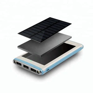 Solar portátil Powerbank 20000 mAh banco de energía Ultra delgado Dual Usb para el teléfono móvil Android - Product Image 4
