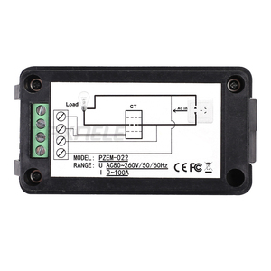 Vôn Kế Ampe Kế AC80-260V 100A Với Cuộn Dây CT TX022, Máy Đo Điện Áp Kỹ Thuật Số Hiện Tại Màn Hình LCD Amp Volt Watt Kwh - Product Image 3