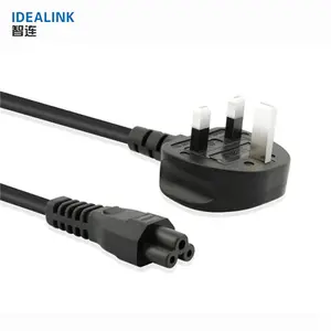 Atractivo precio de 1 M 2 M 5 M 10 M Ac 24 V Uk 3 Pin cable de alimentación con enchufe