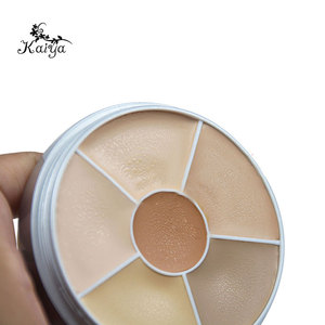 OEM ligero cara Base <span class=keywords><strong>de</strong></span> maquillaje contorno <span class=keywords><strong>de</strong></span> la piel 6 corrección <span class=keywords><strong>de</strong></span> Color oscuro círculo ocultar paleta <span class=keywords><strong>corrector</strong></span> crema - Product Image 4