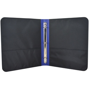 Raccoglitore ad anelli 3 in morbida pelle sintetica con cerniera perfetta usata - Product Image 3