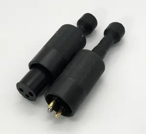 Watertight electrical robot pluggable wet wire connector IP68 IP69K MCDC subconn underwater cable dummy plug connector