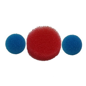 le pétrole usine vend <span class=keywords><strong>la</strong></span> mousse sur l'empoussiérage de l'air en forme de filtre éponge face éponge scrub éponge - Product Image 1