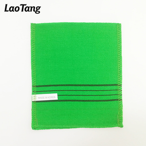 अनुकूलित लोगो कोरियन प्रकृति फाइबर विस्कोज़ एक्सफोलिटिंग स्नान शरीर स्क्रब दस्ताने सरल शैली तौलिया - Product Image 4