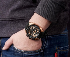 Oficial Megir reloj 2056 modelo grande reloj de lujo para hombre casual - Product Image 5