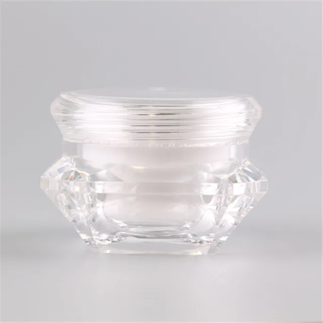 5 그램 10 그램 15 그램 50 그램 ABS Diamond Jar 피부 care 크림 모이스춰라이저:: jar 화장품 container 에 광주 supplier