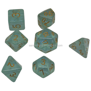 <span class=keywords><strong>Jeu</strong></span> de dés MTG DND en résine fait main-7 dés <span class=keywords><strong>RPG</strong></span> polyédriques personnalisés pour jeux de table, cadeau unique pour les joueurs avec boîte de rangement - Product Image 3