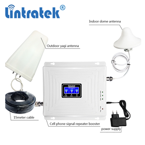 Lintratek 2g 3g 4g 900 <span class=keywords><strong>1800</strong></span> 2100 tri bande fiber optique lnb de téléphone portable de signal à la maison booster - Product Image 1