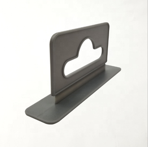 Phong Cách Mới 65Mm Nhựa Đen Euro Hook Slot Treo Tab - Product Image 2