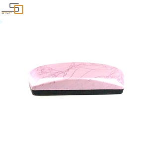 <span class=keywords><strong>Comprar</strong></span> personalizable rosa de cuero de PVC gafas casos <span class=keywords><strong>en</strong></span> línea - Product Image 1