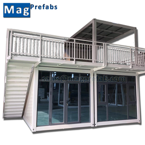 Barato prefabricado moderno contenedor Oficina/contenedor Cafetería/contenedor casas contenedor casa pequeña tienda café - Product Image 1