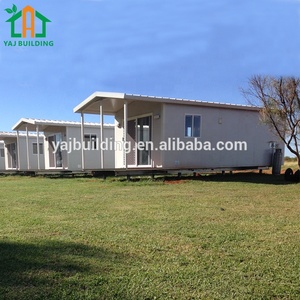 Fabriek Op Maat Gemaakte Lage Kosten Eps Sandwichpaneel Oma Flat Site Kantoor Stacaravan Prefab Stalen Frame Strand Zomerhuis - Product Image 6