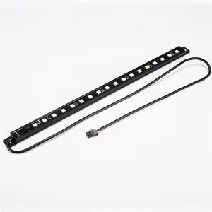 Epistar 5050 LED Strip Bar/Profil Aluminium LED Landscape Strip/Warm White 3000 K Keras Lampu LED Strip dengan L Bracket Magnetik