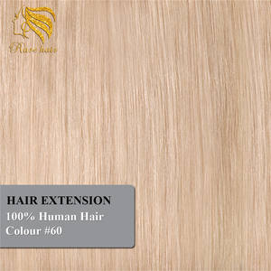 Al por mayor rubia Seamless clip en las extensiones Remy del <span class=keywords><strong>pelo</strong></span> humano para las mujeres blancas - Product Image 6