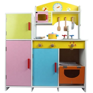 Niños <span class=keywords><strong>grandes</strong></span> <span class=keywords><strong>cocina</strong></span> con refrigerador, fregadero que juego juguetes <span class=keywords><strong>de</strong></span> madera juguetes <span class=keywords><strong>de</strong></span> <span class=keywords><strong>cocina</strong></span> para niños - Product Image 1