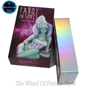 Cartes de tarot personnalisées avec bord holographique ou bord doré - Product Image 1