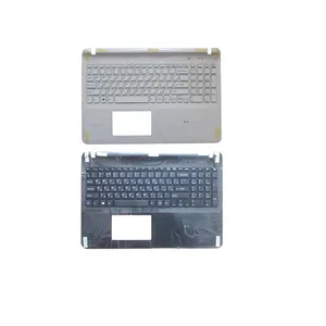 Bàn phím tiếng Nga mới HK-HHT cho bàn phím Sony Vaio SVF15 SVF152 Fit15 svf151 với nắp palmrest