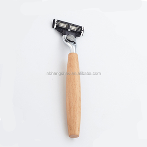 De Madera navaja x hoja de afeitar encuentro <span class=keywords><strong>mach</strong></span> <span class=keywords><strong>3</strong></span> de la cabeza - Product Image 4