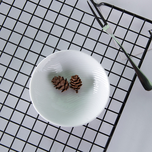 Ventas de Fábrica ecológico Casa Blanca de cerámica de fácil de limpiar variedad platos - Product Image 6