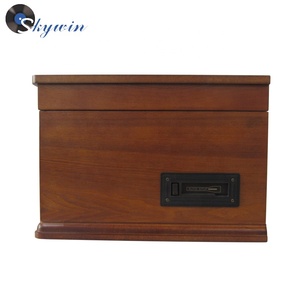 <span class=keywords><strong>Audio</strong></span> <span class=keywords><strong>de</strong></span> alta fidelidad tocadiscos cd registro cassette radio player con bluetooth - Product Image 3