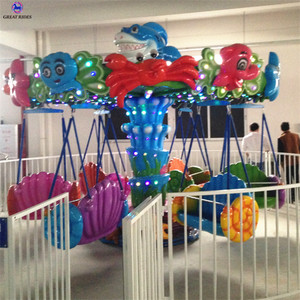 Populaire enfants parc d'attractions jeux 12 sièges mini chaise volante à vendre - Product Image 1