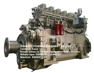 Jichai 735kW/1000Hp 4 takt chinese diesel stoom motor elektrische generator