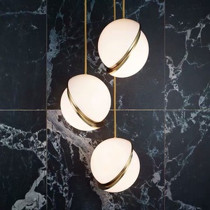 Magasin de vêtements pendentif lampe de nord de l'europe éclairage intérieur lune design luminaire suspendu pour restaurant - Product Image 1