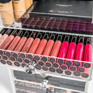 YAGELI Wholesale Crystal Handles 7 Tiers <b>clear</b> Acrylic Makeup Organizer With 7 Drawers - Product Image 5