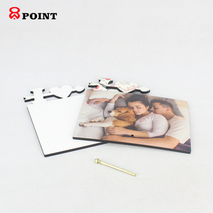 Tình Yêu Của Quà Tặng Thăng Hoa MDF Khung Hình Hearts Khắc Khung Ảnh Bằng Gỗ Cho Valentine - Product Image 5