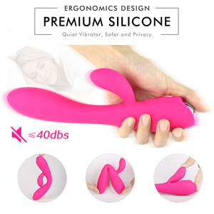 S-HANDEシリコーンセックス製品クリトリス乳首刺激器女性用大人のおもちゃ振動マッサージミニウサギバイブレーター - Product Image 6