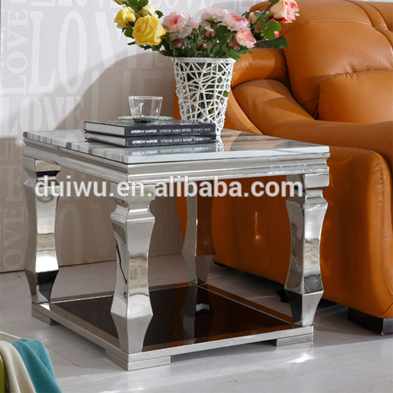 Moderne de luxe marbre table de thé table d'appoint café en mesure