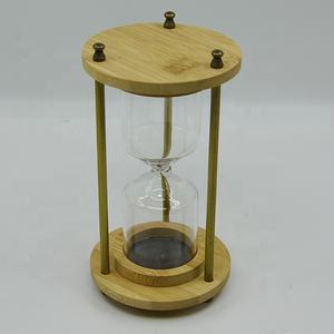 <span class=keywords><strong>Sablier</strong></span> vide sans sable, design Art Déco, avec remplissage de sable personnalisable, 9x17cm H., pour cadeaux de Noël - Product Image 3