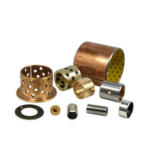 Oilless Ống Đồng Bearing <span class=keywords><strong>Bush</strong></span>, Tạo Thành Máy Brass <span class=keywords><strong>Graphite</strong></span> Chèn <span class=keywords><strong>Bush</strong></span>, CuSn10Pb6.5 (CuSn10Pb10) Bronze Thép Bụi - Product Image 4