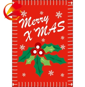 Made In China De Noël Santa Claus Jardin Drapeaux - Product Image 3