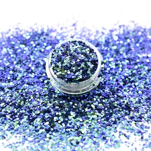 Groothandel hoge kwaliteit solvent slip kleur moving Chameleon chunky glitter